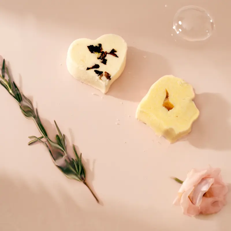 Heart-Shaped Aromatherapy Shower Steamers | Spa-Like Self-Care Gift | 100% Essential Oils for Relaxation & Well-Being 2