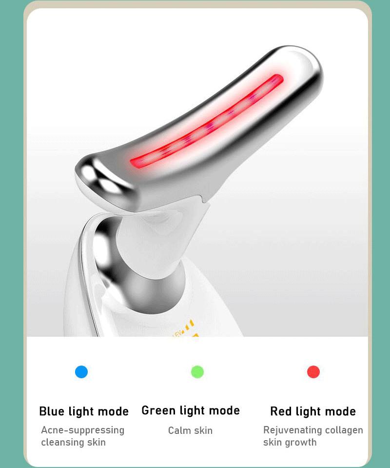 Product Introduction of Neck Lifting Massager | Professional 3-Colour LED Skincare Tool | Gift for Women 4