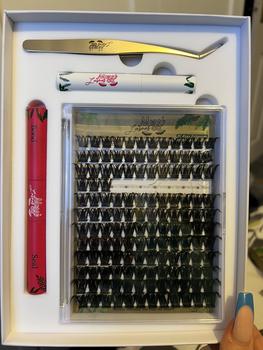 Product Review of Meggi lashes XL Cluster Kits from T**y ☺** 1