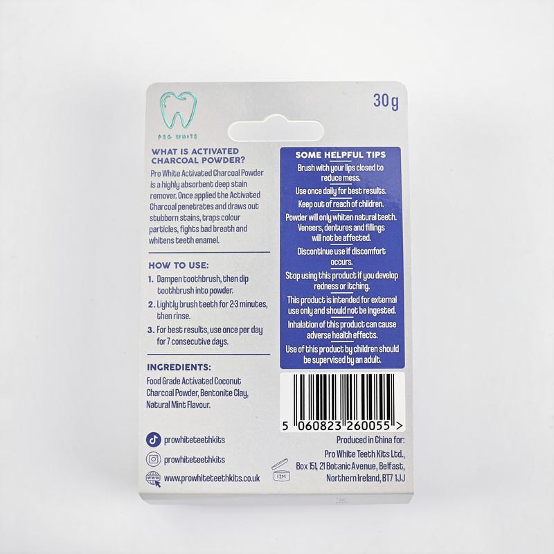 Activated Charcoal Teeth Whitening Powder - Coffee Stain Toothpaste Booster 3