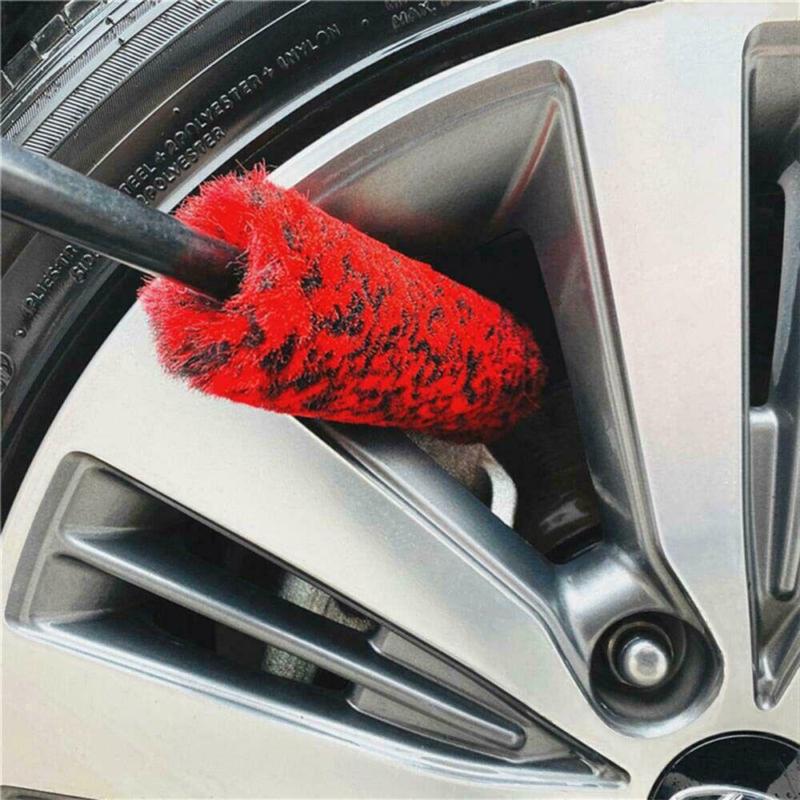 Product Introduction of New store opening, special offers  3X Set Wheel Woolies Luxury Super Plush Soft Alloy Wheel Cleaning Brush Kit UK 22