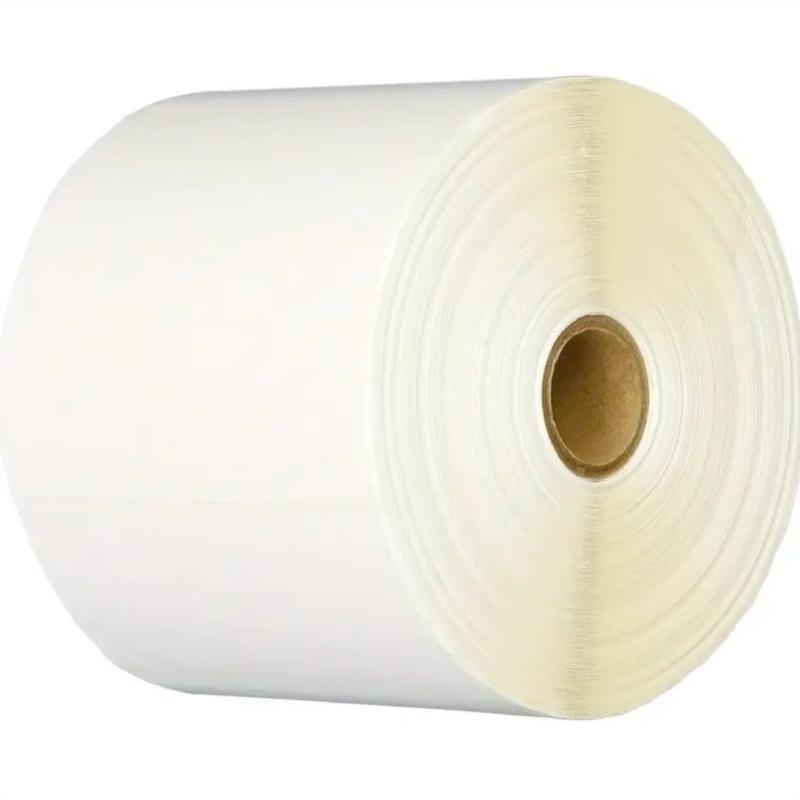 4x6 Inch Adhesive Direct Thermal address Shipping Labels, Paper Material, Easy to Print - Ideal for Mailing and Packaging 4