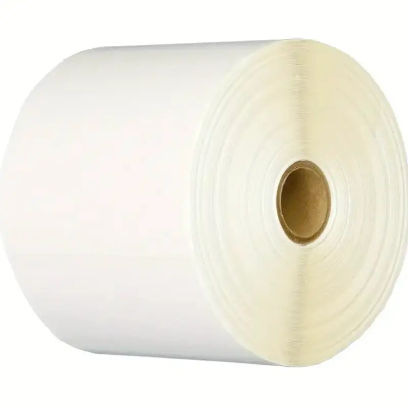 4x6 Inch Adhesive Direct Thermal address Shipping Labels, Paper Material, Easy to Print - Ideal for Mailing and Packaging 4