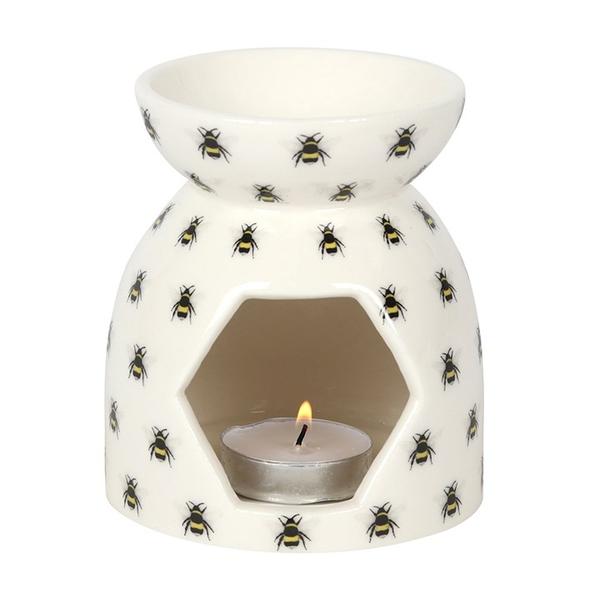 All Over Bee Print Oil Burner 0