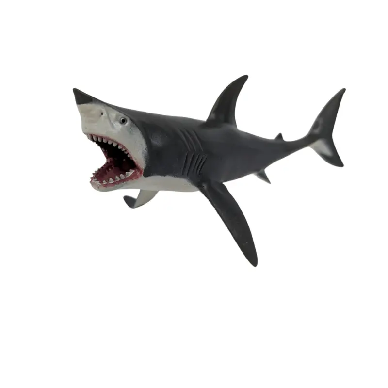 Sea Animal Large Jumbo Solid Figures 12Pcs Realistic Toy Fish Sea Creatures For Children - Shark, Whale, Dolphin, Turtle 4