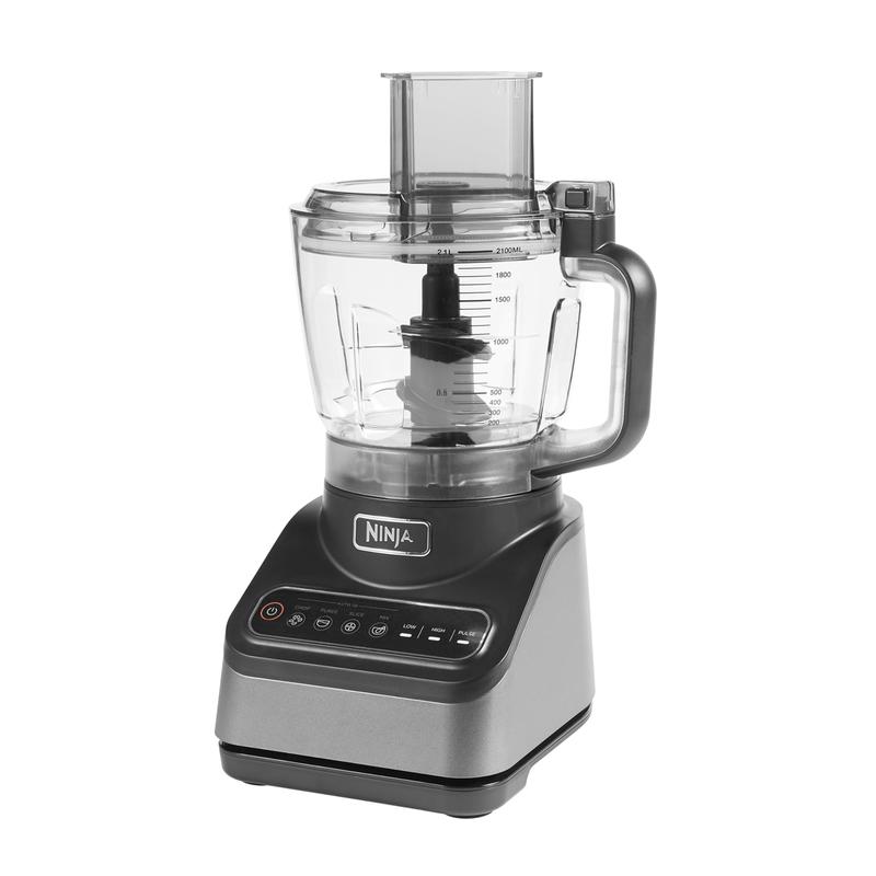 Food Processor with 4 Automatic Programs; Chop, Puree, Slice, Mix, and 3 Manual Speeds, 2.1L Bowl, Chopping, Slicing & Dough Blades, 850W, Dishwasher Safe Parts, Black BN650UK 3