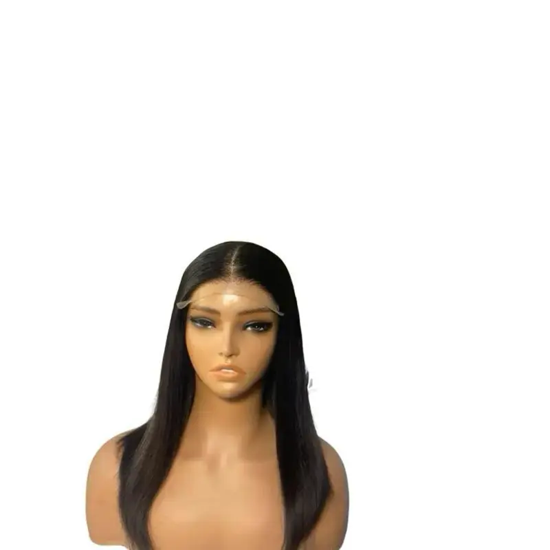 Luxes Hair Wear And Go Glueless Wigs Pre-Bleached 5x5 Straight raw donor Hair Wigs, Beginner Friendly, lace can be cut, Ready to go glueless wig.