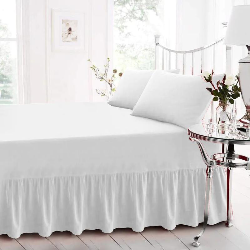 Extra Deep Fitted Valance Sheet Bed Sheets Single Double King Super King Size in Multiple Colors And Multiple Sizes ( Single, Double, King, Super King ) With Free Shipping and Free Return, Long lasting Quality fitted sheet deep fitted pillow  cases 3