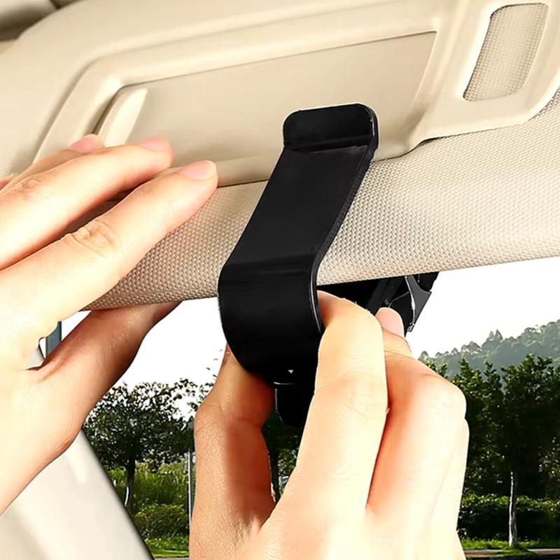 Universal Car Auto Sun Visor Glasses Box Sunglasses Clip Card Ticket Holder Stand Fastener Eyeglasses Car Accessories 4