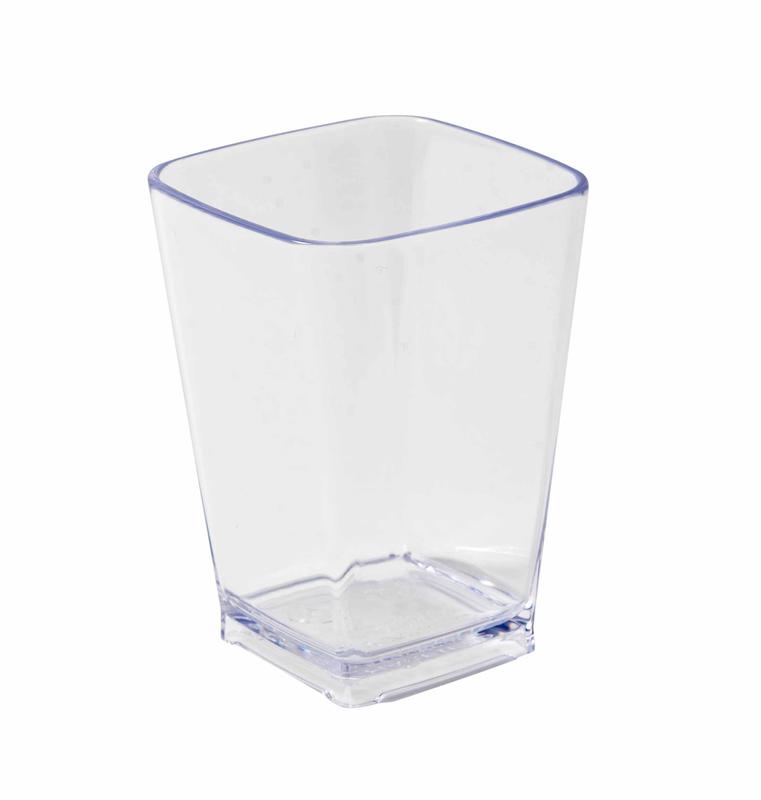 SummerBlue Dessert Cups with Lids | Pack of 4 x 200ml Lightweight Dish | Polycarbonate Plastic | Indoor/Outdoor Use | Stain-Resistant | Microwave/Dishwasher Safe Indoor Tableware Drinkware 0