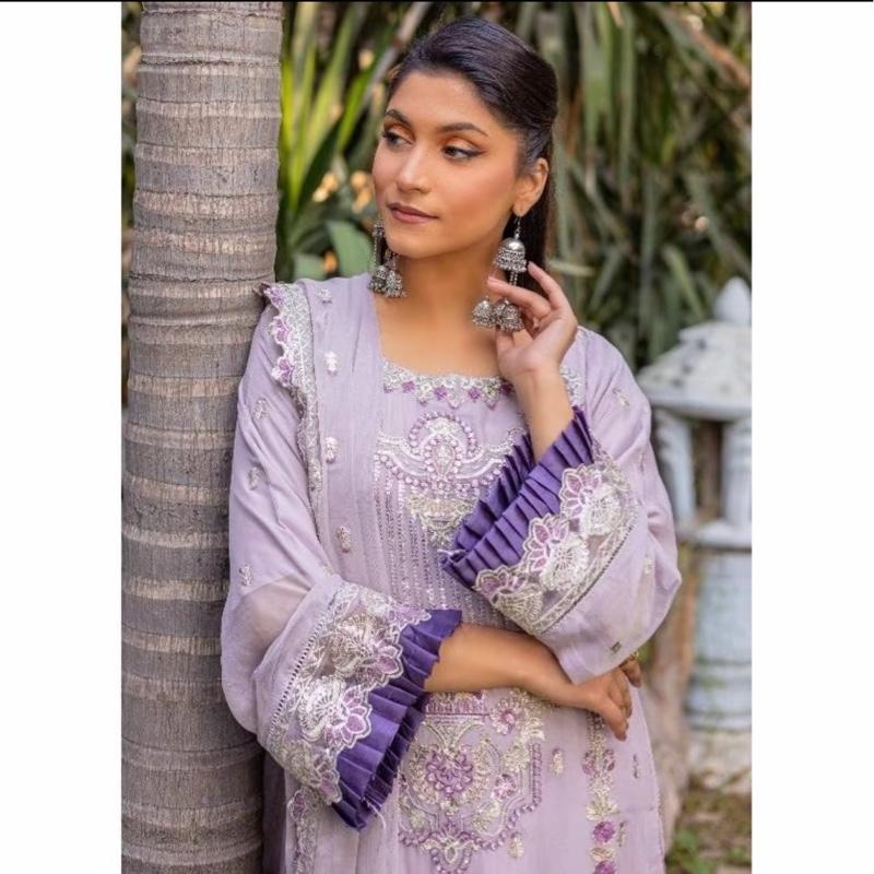 Product Introduction of RAYA (EID) Fancy salwar kameez dress 3 piece Pakistani chiffon embroidered heavy stonework wedding edt embellished S-XL 9