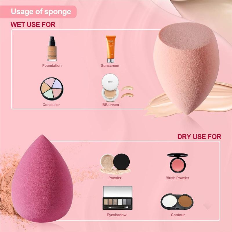 12pcs Powder Puffs and Makeup Sponge Set 1