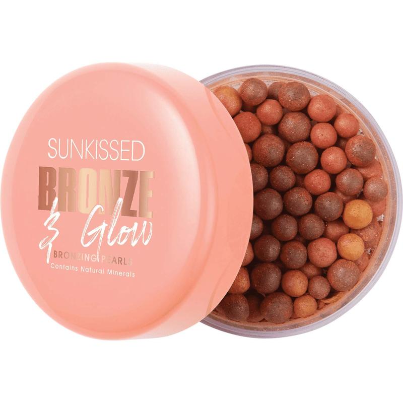 Sunkissed Bronze & Glow Bronzing Pearls 45g Bronzer Makeup 0