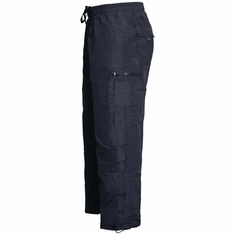 Mens Thermal Fleece Lined Elasticated Cargo Combat Work Walking Trousers Pants Fabric Menswear 6