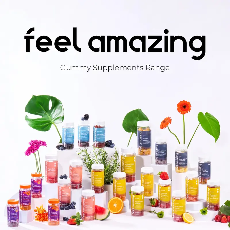 Feel Amazing Hair, Skin & Nails Complex | 60 Gummies 4