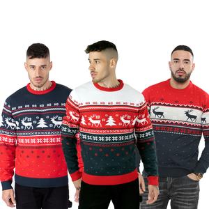 NOROZE Men’s Christmas Jumper Novelty Pullover Holiday Sweater Jumpers For Men Women And Women UK Sizes S-2XL christmas  jumper Fabric Menswear