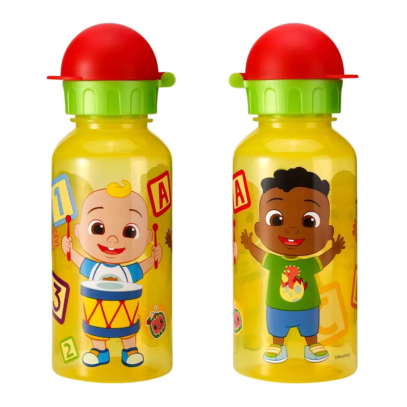 Cocomelon 370ml Water Bottle for Kids School Drinks Bottle Made of Durable Material Reusable BPA Free 2
