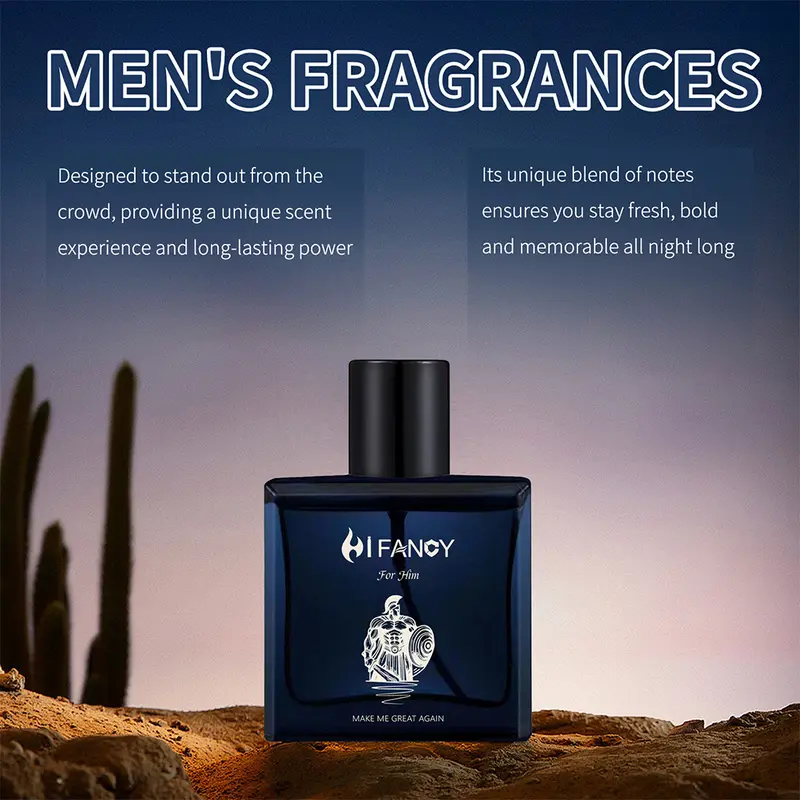 HI FANCY Cologne for Men, 50 ml/1.7 fl.oz Mens, Hypnosis Pheromone  for Men, Men's Lasting Romantic Charm Perfume 7
