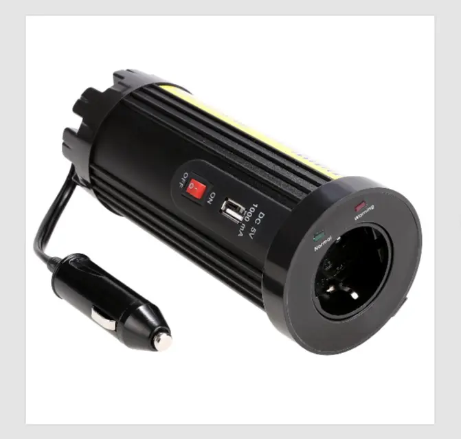 Power Heat Car Inverter 200W 12V-230V 0