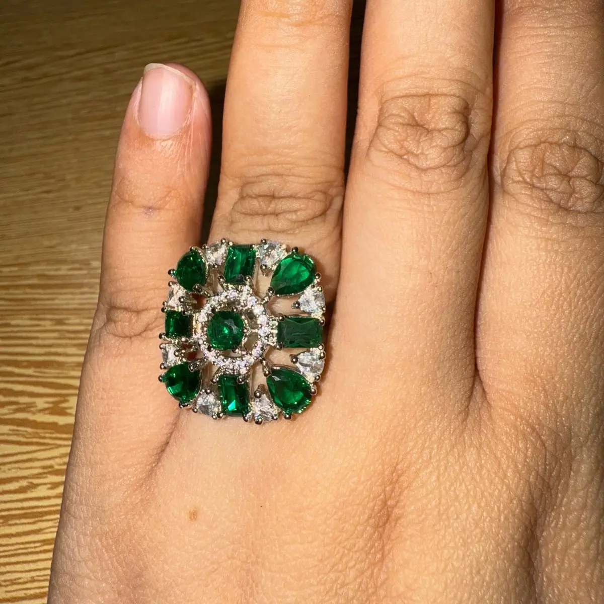 AD Medium Size Adjustable Ring