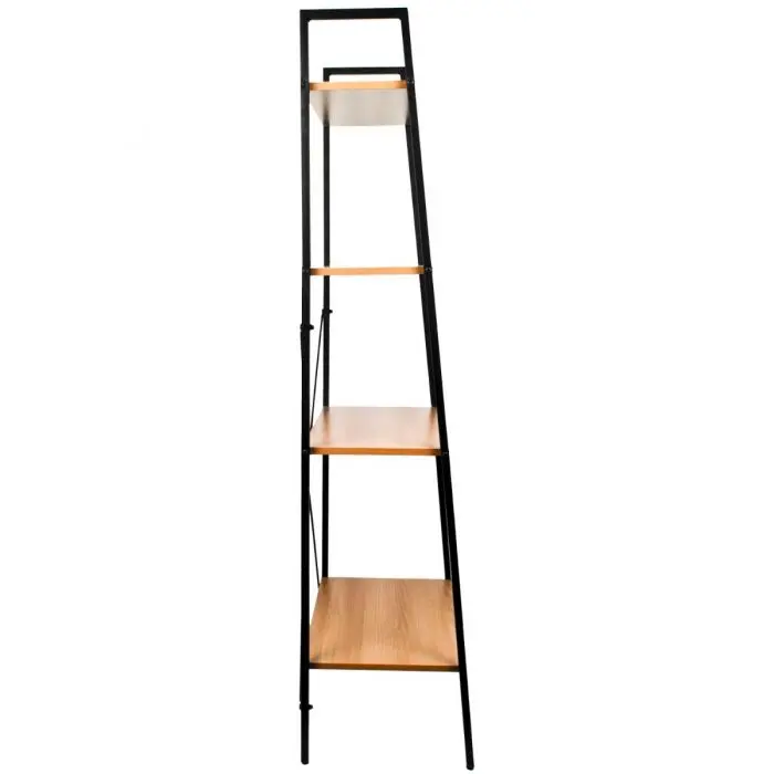 4 Tier Ladder Shelves Display Cabinet Bookshelf Unit for Home Living Room Furniture 2
