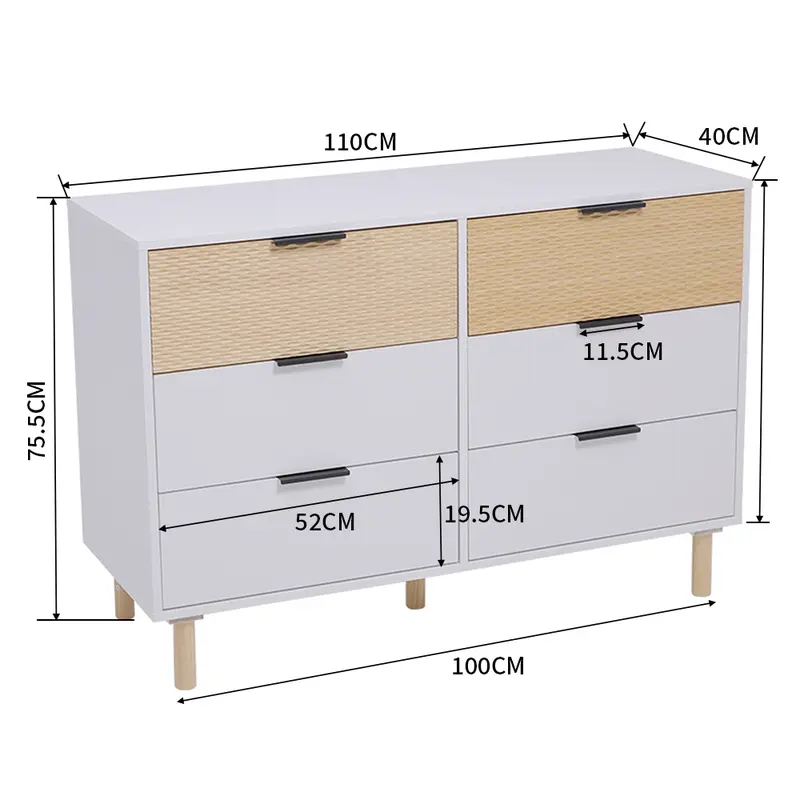 Lifeideas Contemporary Wooden Storage Cabinet 8
