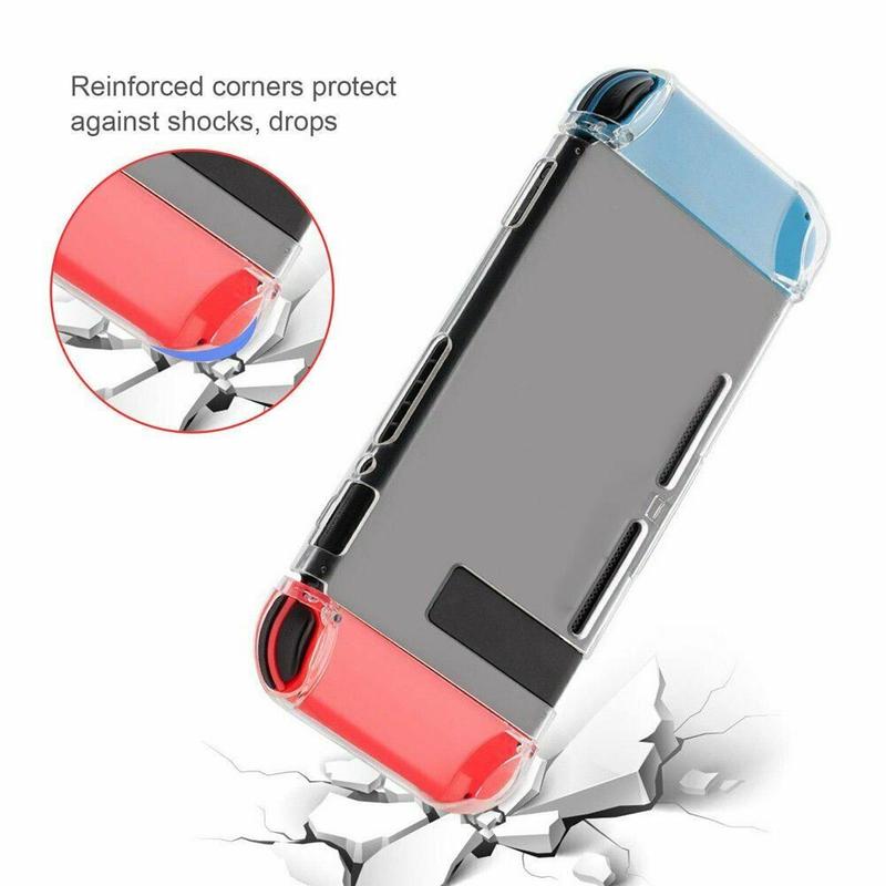 Nintendo Switch Travel Case Storage Bag+Screen Protector+Cover Accessories Protection 5