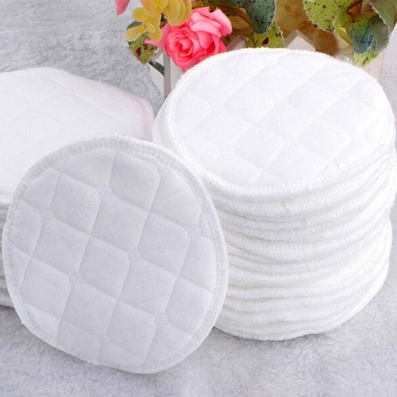 Reusable Breast Pads 12 Washable Cotton Nursing Pad For Breastfeeding (6 Pairs) 4
