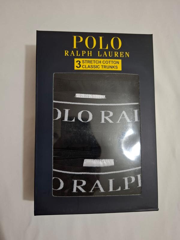 Polo Ralph Lauren Men's Boxers -3 piece - Black 1