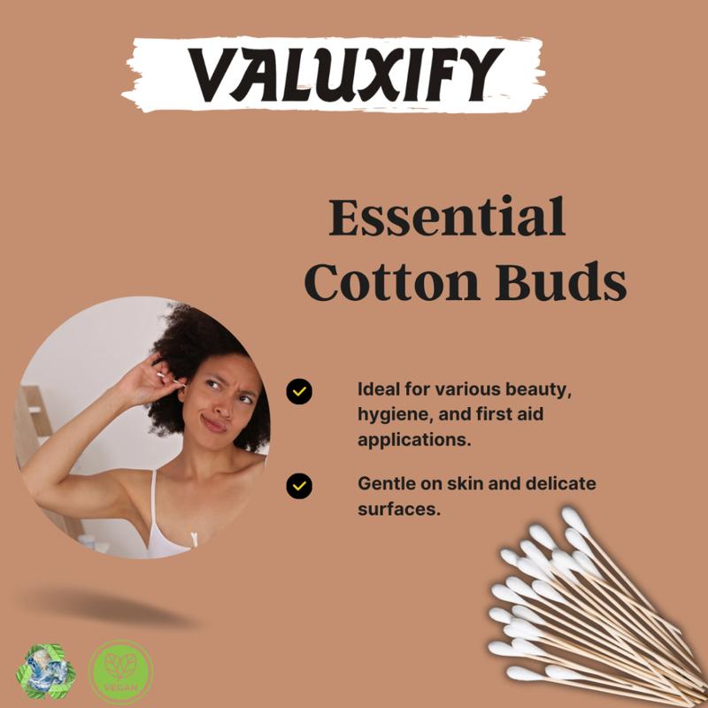 Product Introduction of Cotton Buds - Gentle Care & Precision Essential Hygiene Cotton Buds Pack of 2000 1