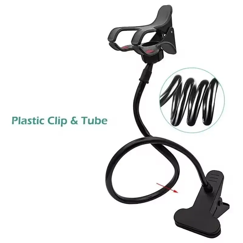 Flexible Arm Mobile Phone Holder Clamp Desk Bed Multifunctional Stand for GPS 7