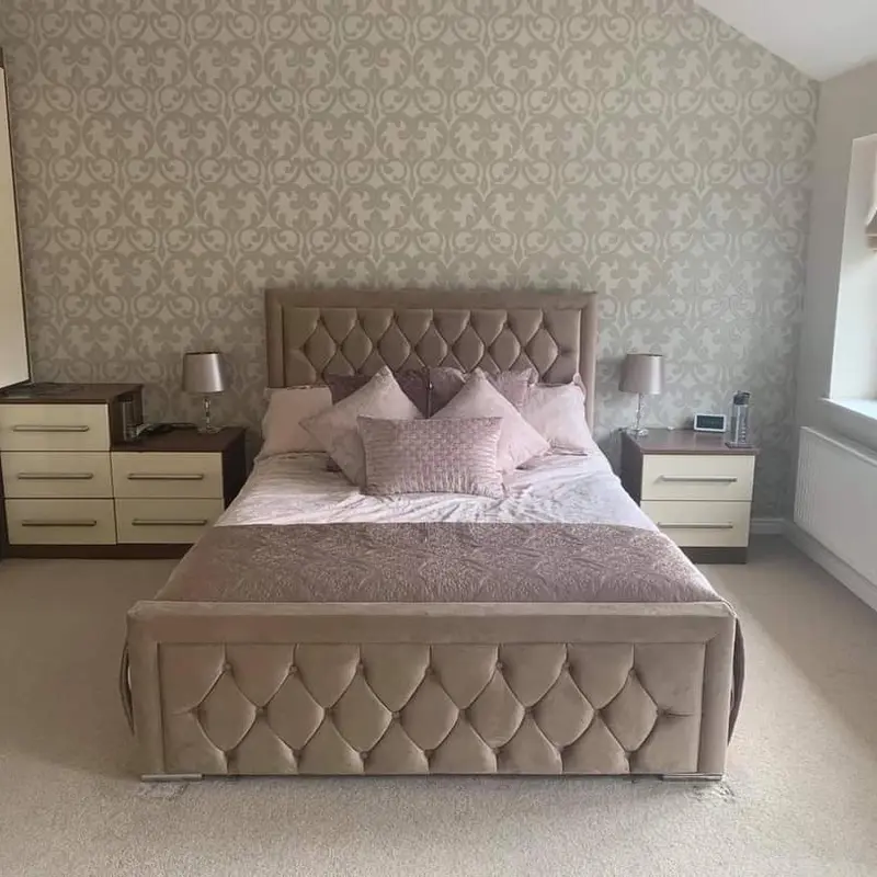 Panel and upholstery beds available on sale 3