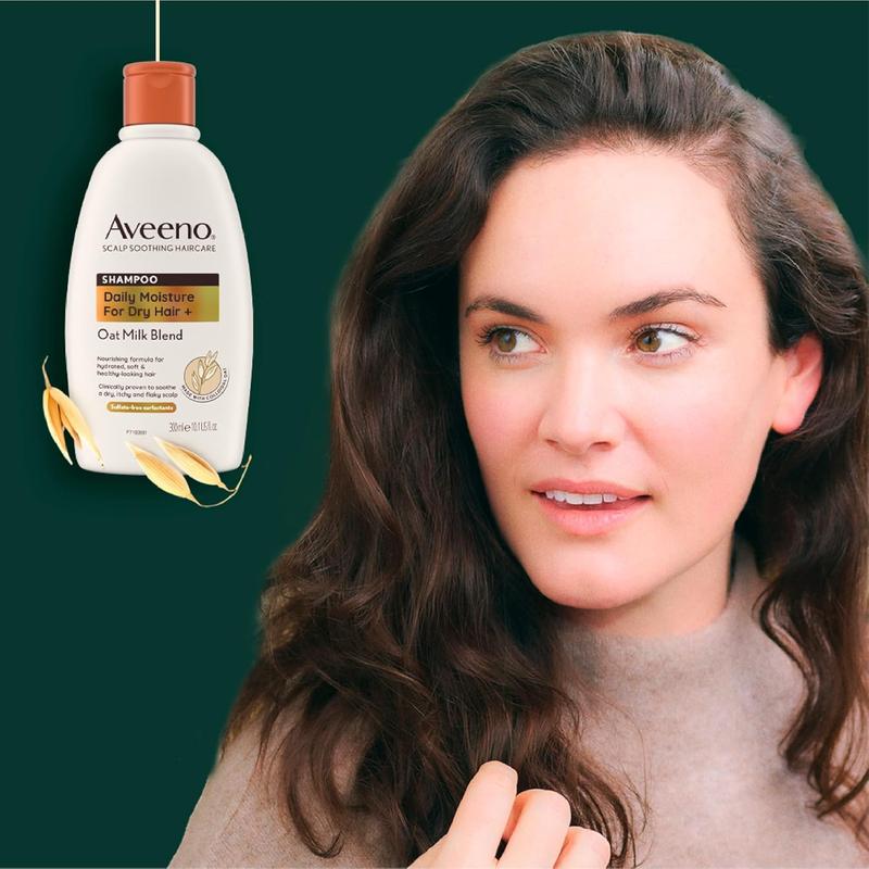 Product Introduction of Aveeno hydrating oat milk scalp soothing shampoo for dry hair 300ml Moisturizing Haircare Conditioner Moisture Cleanser Cleansing Comfort Moisturizer Hydrate Blend Gentle 7