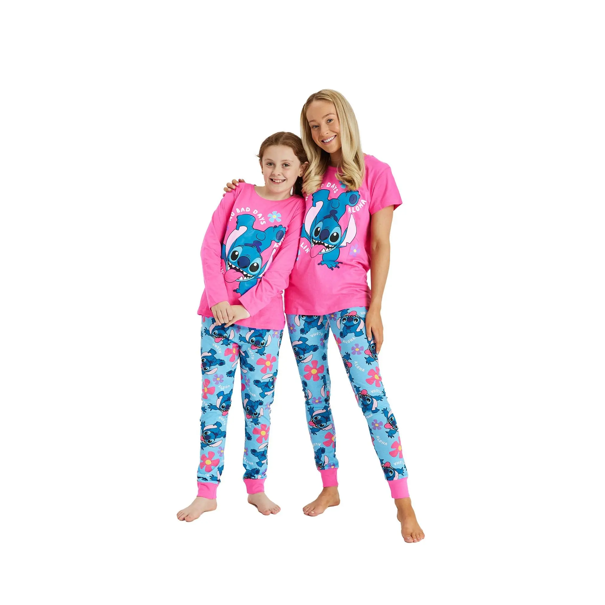 Girls & Ladies Disney Lilo & Stitch Mini Me Pyjamas