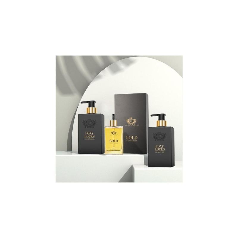 Foxy Locks Luxury Duo Shampoo + Conditioner - Infused with Argan Oil 500ml - Haircare, Daily 1