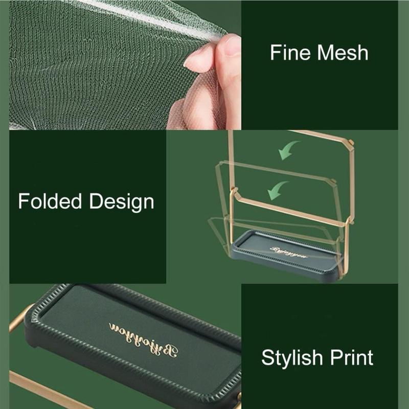 Kitchen Sink Drain Strainer with 100 Pcs Net Mesh Hanging Bags for Kitchen Leftovers, Garbage, Food Waste - White - Utensils Basket Tea Filter 2