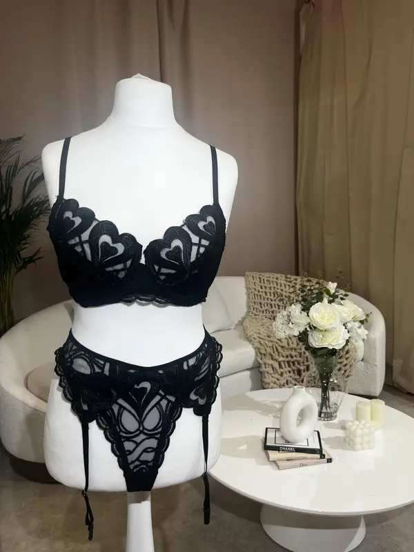 LIVE - [Liliosa Lingerie] MYSTERY BAG | 3-Item Lingerie Set Mystery Bag (BRA +GARTER + PANTS) 4
