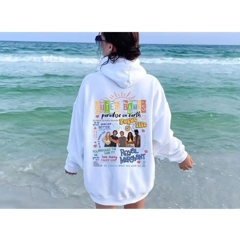 BACK SIDED Outer Banks Merch Outerbanks Hoodie Outer Banks Hoodie Pogue Life Hoodie Oversized Hoodie Outerbanks Nc Obx Hoodie Obx Merch Beachy Hoodies