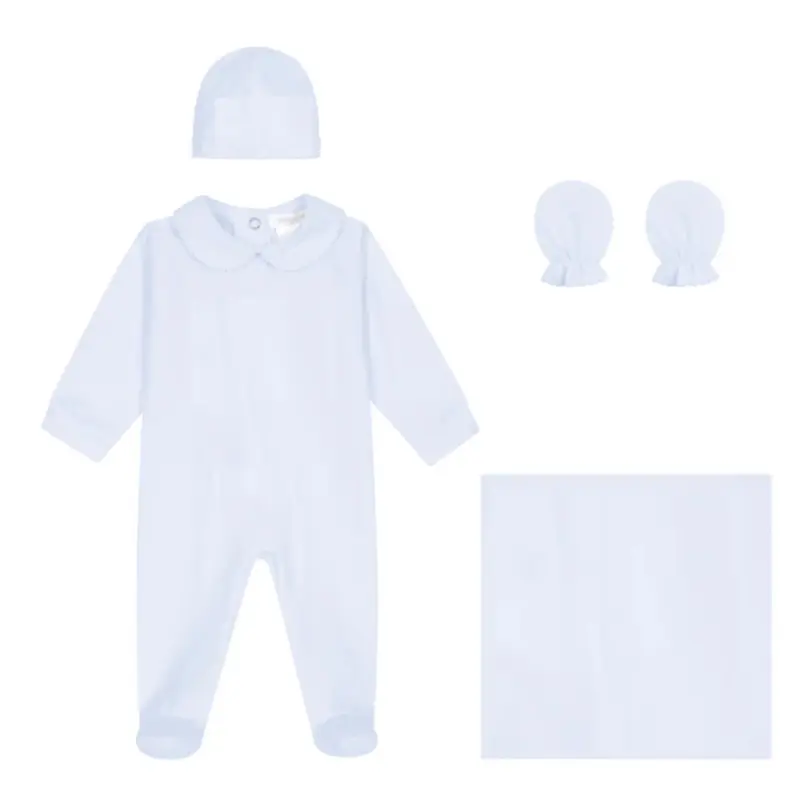 Deolinda Baby Coming Home Set in Pink or Blue - Perfect for Your Little Princess or Little Prince 1