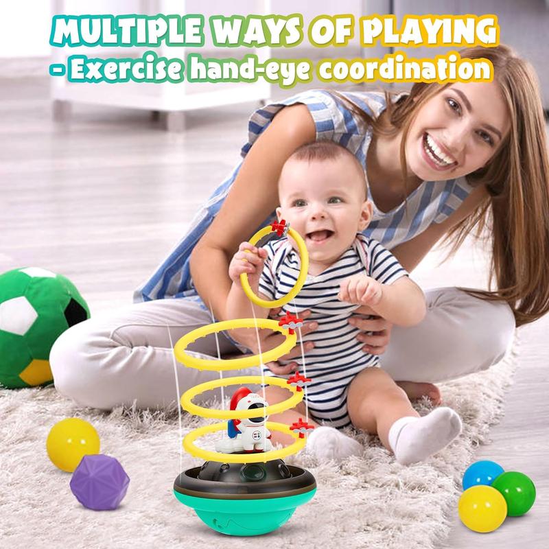 Baby Bath Toys for Toddlers, Spray Water Toy Rotation, Baby Light up Bath Toys, Automatic Induction Sprinkler Shower Toys with LED, Bathtub Pool Bath Toys Gift for 1 2 3 4 5 Year Old Boys Girls bath  toys 4