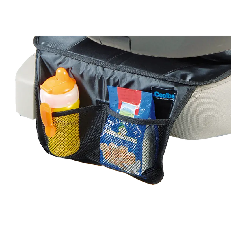 Baby Car Automotive Starter Bundle Starter Kit - Padded Seat Protector + Baby Mirror + Kickmat 5