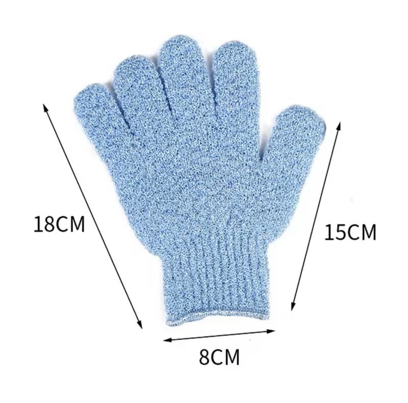 Product Introduction of （gift）Random Colour  1pc Exfoliating Gloves Body Scrubber Bath Gloves Scrubbing Gloves for Shower, Spa, Massage, Dead Skin Cell Remover Personal Cleaning 1