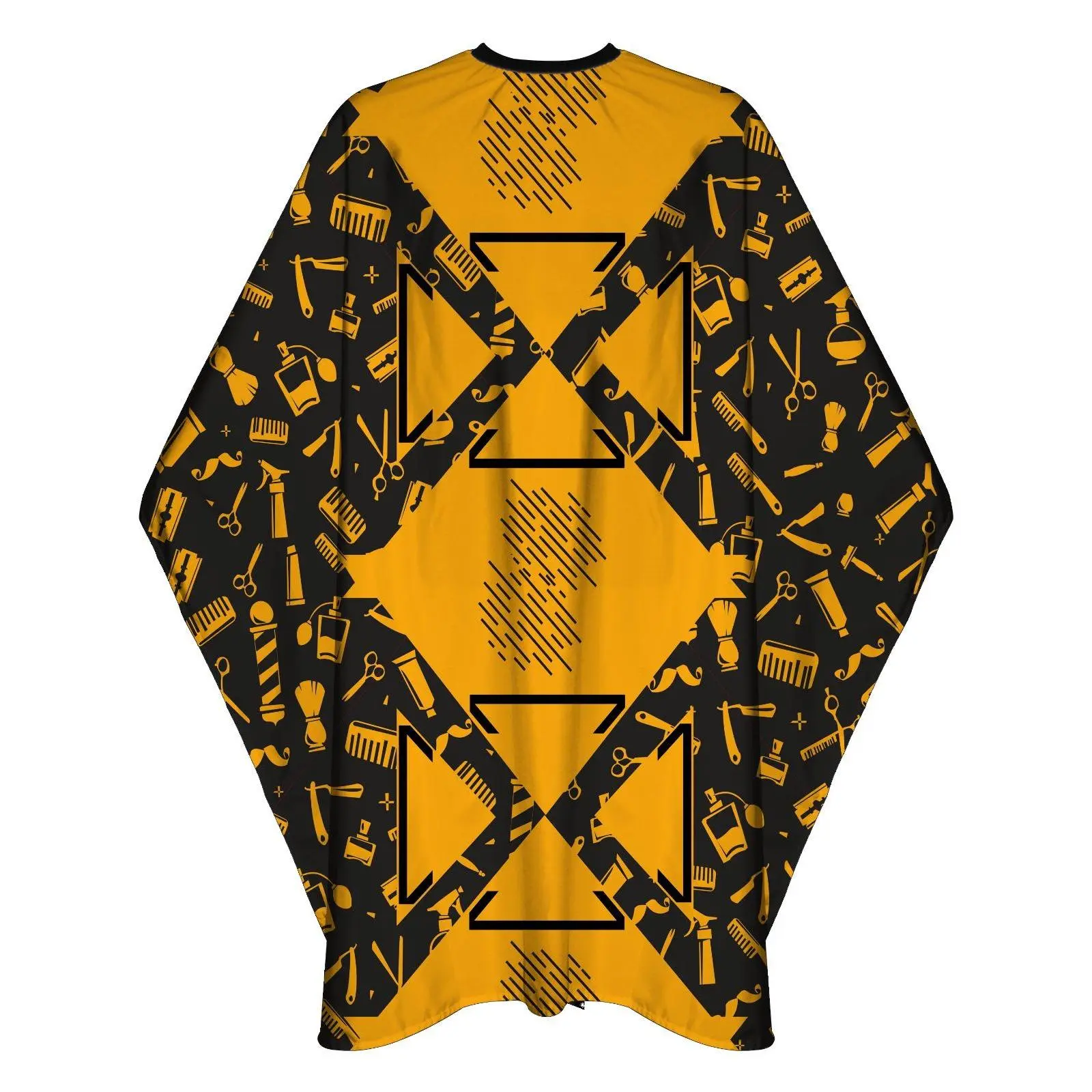 Barber Hairdressing Hair Cutting Cape & Gown Tools Pattern