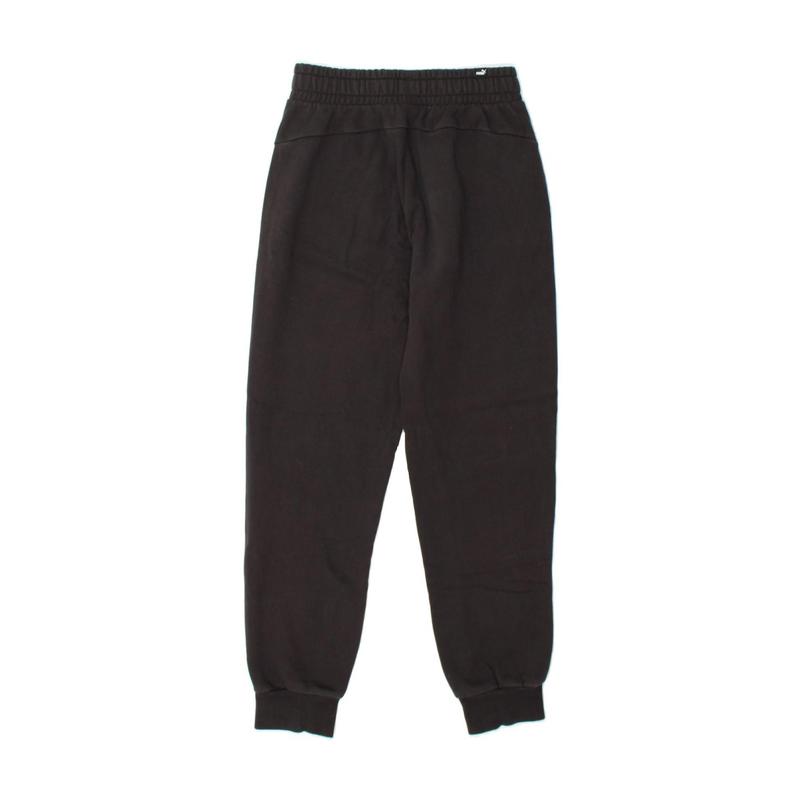Pre-Owned Vintage PUMA Mens Graphic Tracksuit Trousers Joggers XS Black Cotton 2
