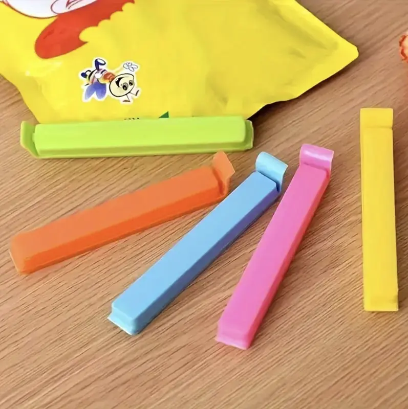 20 pcs  Reusable Plastic Bag Clips Plastic Sealer Food Sealing Clips Moisture-proof Sealing Clips - Keep Your Snacks Fresh And Secure! 3