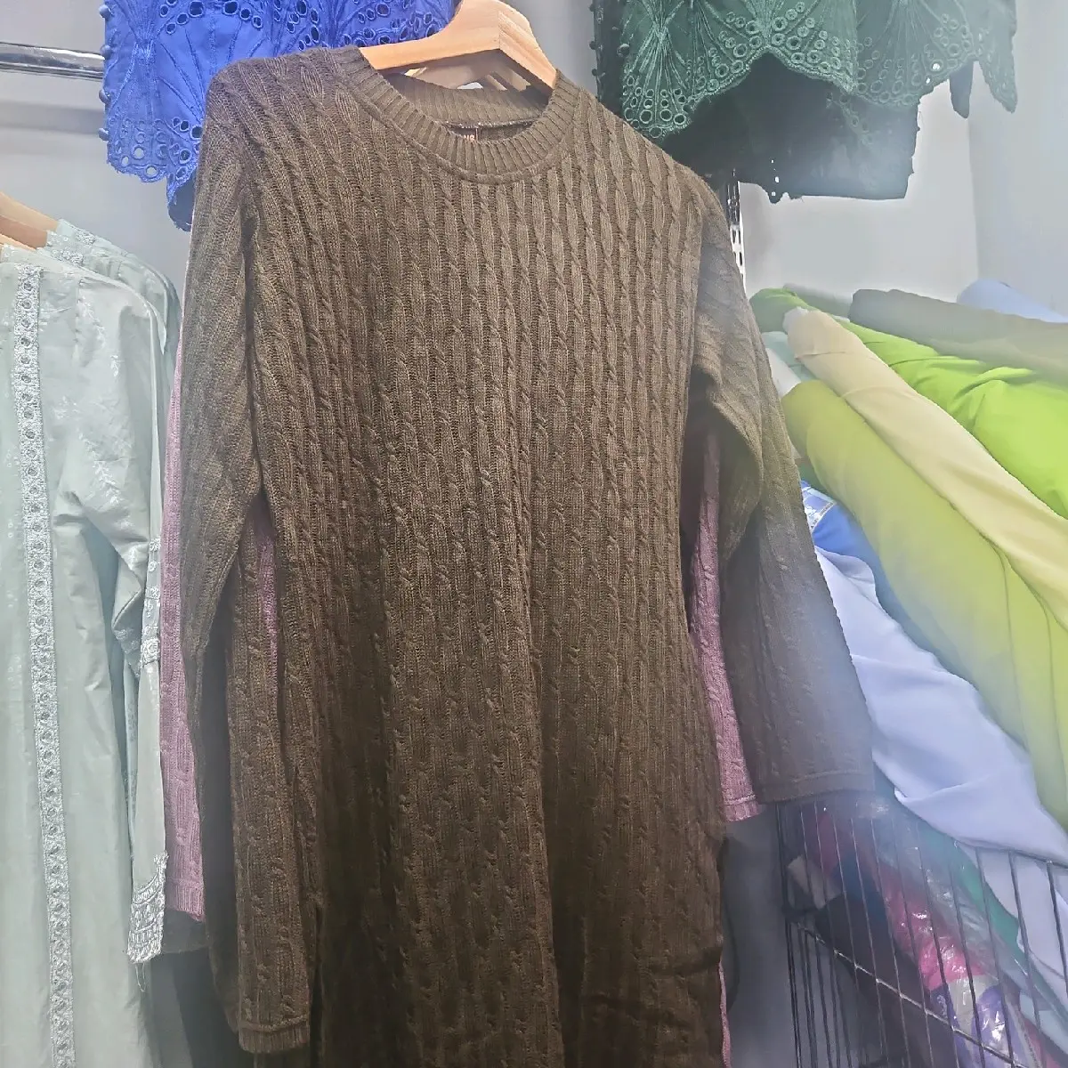 Women's 2 Piece Knitwear Jersey Co-ord Set for a Comfortable and Stylish Look - Womenswear, Tops
