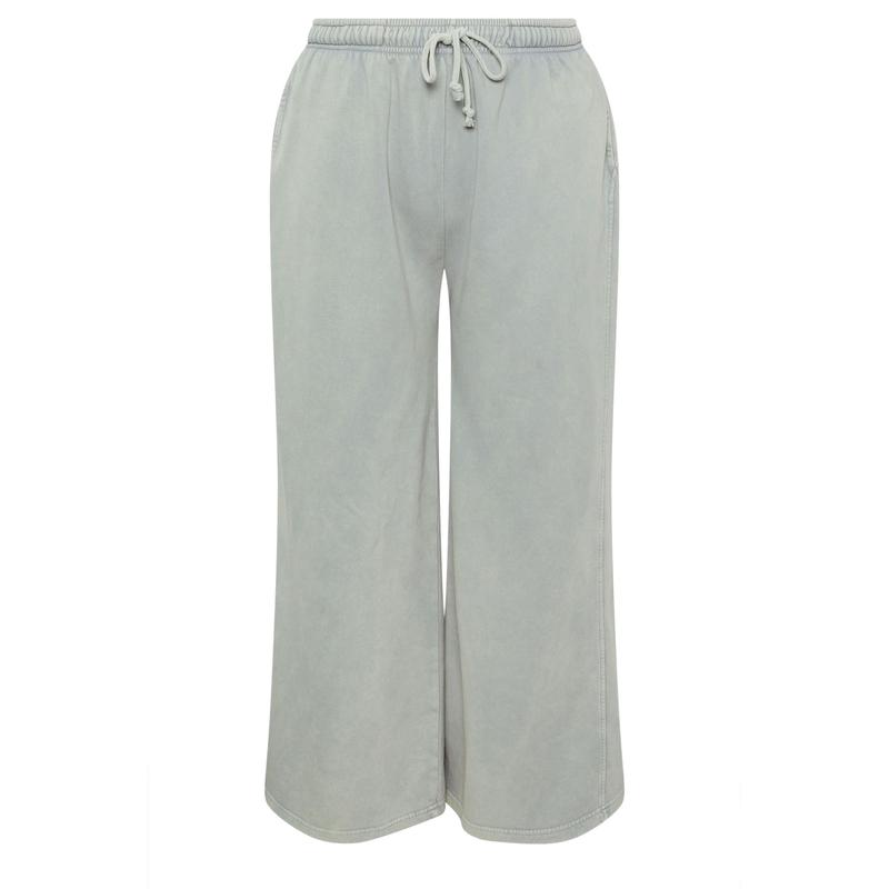 YOURS Curve Grey Wide Leg Joggers 4
