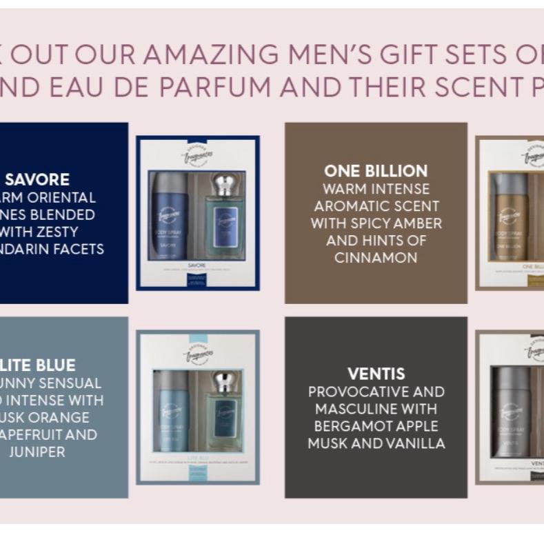 Ventis Gift Set Designer Fragrances 50ml Eau De Parfum & 150ml Body Spray- Perfect for Any Occasion 3