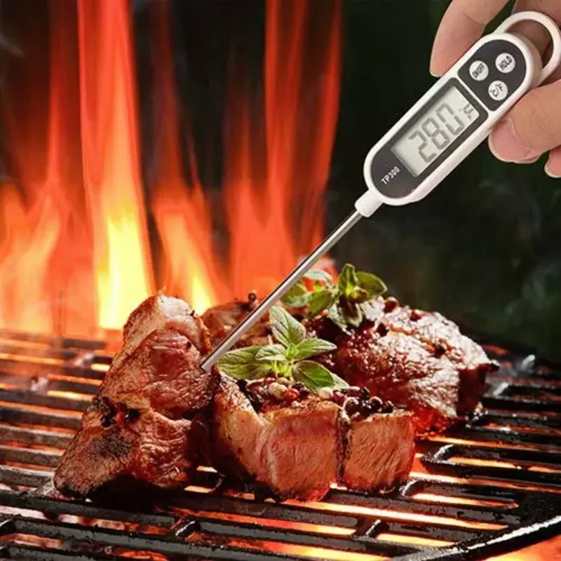 Meat Food Thermometer Digital Temperature Probe Cooking Jam Sugar BBQ Turkey 1