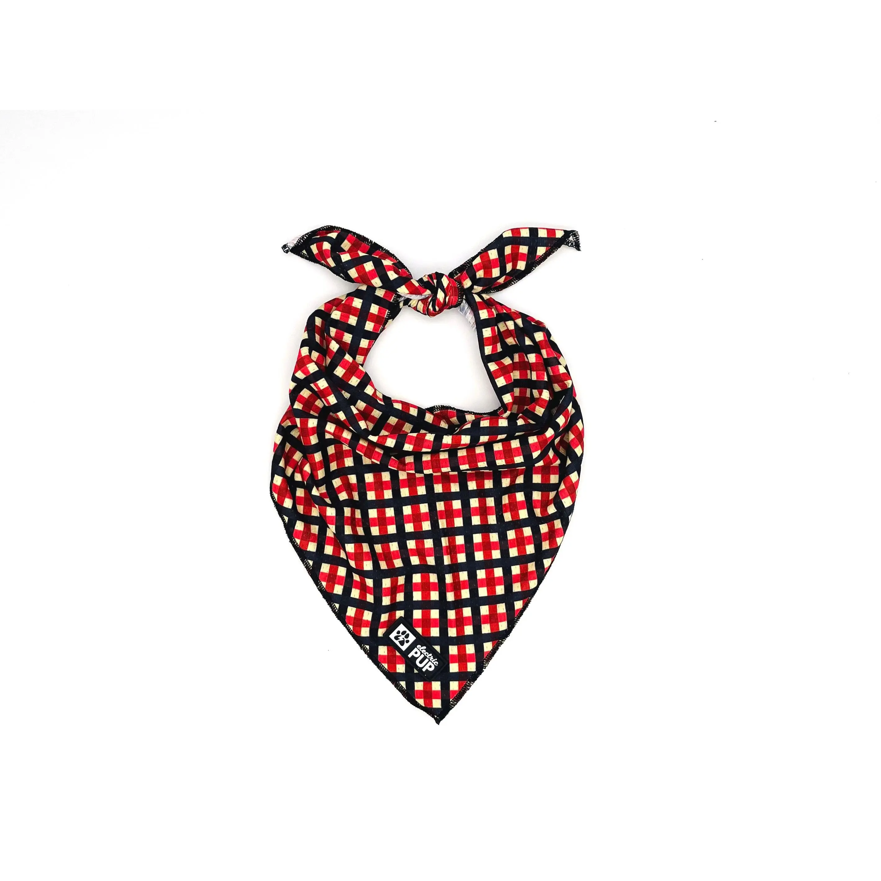 Electric Ted Plaid Cooling Bandana